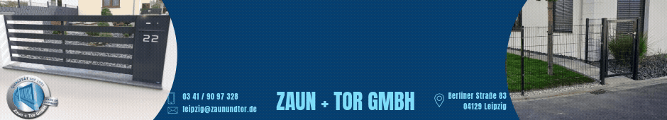 Zaun und Tor Banner – Schwimmen