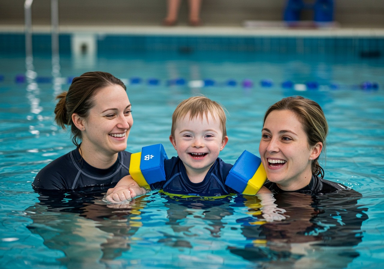 Orca-Inklusionsschwimmen für Kinder in Leipzig